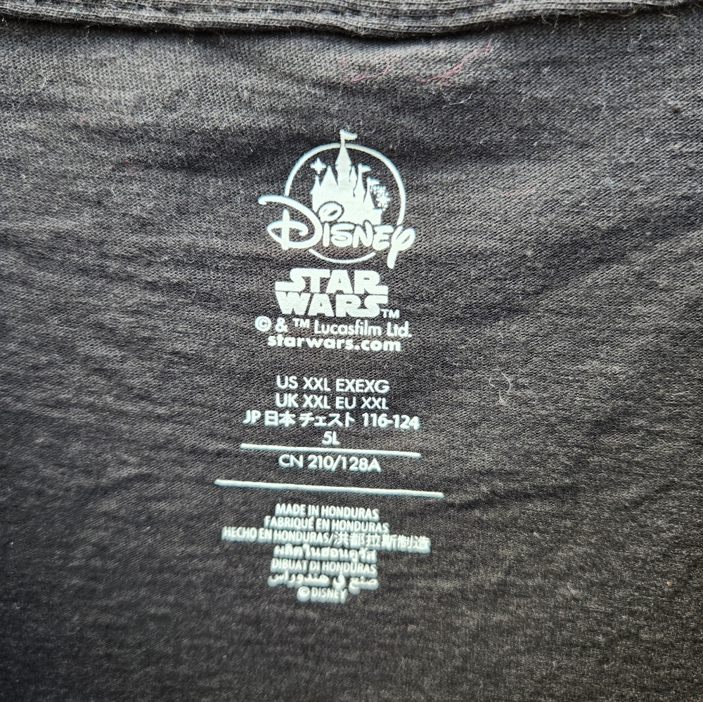 NWT Disney Star Wars Ghoul-Actic Halloween Glow in the Dark Tshirt - Picture 4 of 7